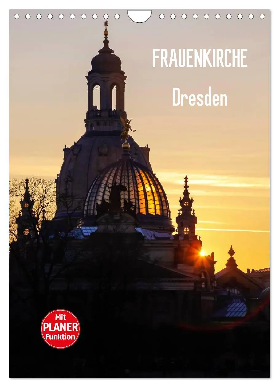 Cover: 9783516434965 | Frauenkirche Dresden (Wandkalender 2026 DIN A4 hoch), CALVENDO...